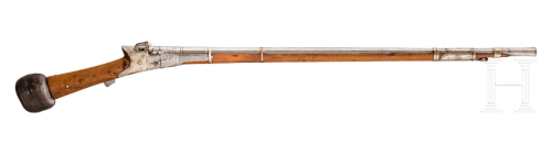Matchlock musket, Oman, 18th or 19th century.from Hermann Historica
