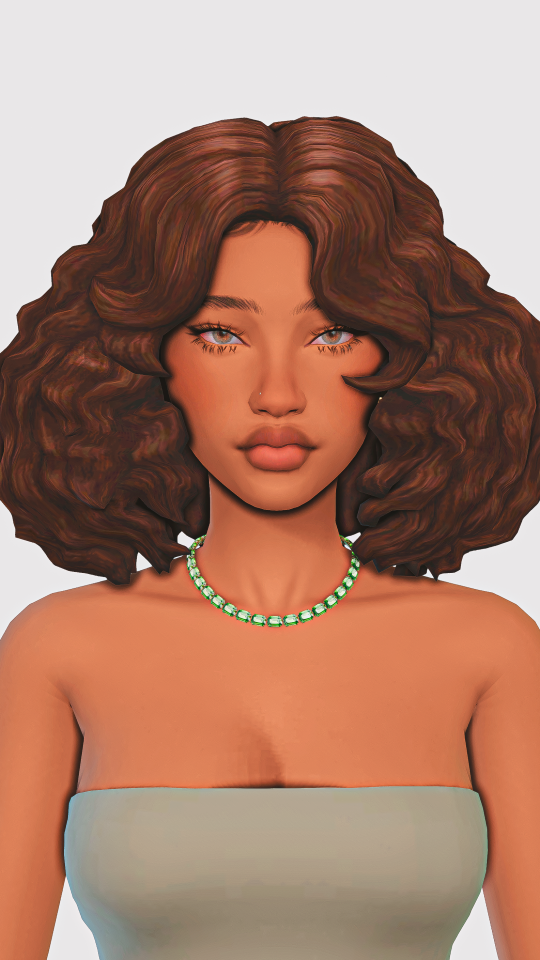 Curly Hair Maxis Match Edition Part 3