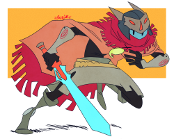 z0mbiraptor:  I had to quickly doodle this awesome new indie game called Hyper Light Drifter! The game look fantastic! They have a kickstarter and I highly recommend you guys check it out! I am looking forward to play this game