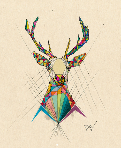 creative-curiosity-design:  antelope- by Narek Gyulumyan