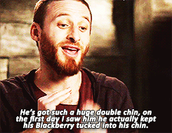 rmlupins-deactivated20140813:  Dean O’Gorman talking about Stephen Hunter’s prosthetic