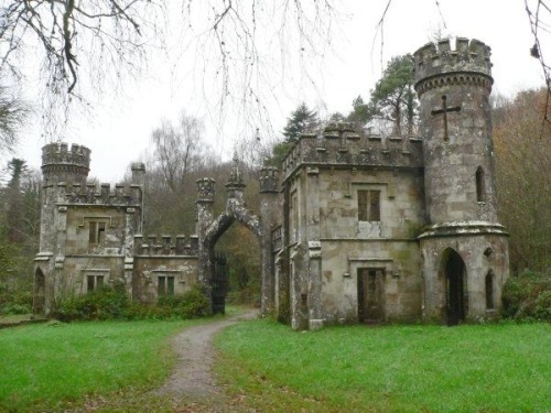 bonitavista:Ballysaggartmore Castle, Irelandphoto via denise