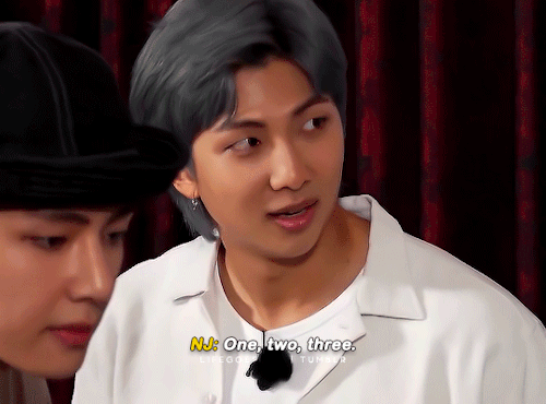 Namjoons Endless English During The Hunminjeongeum Game