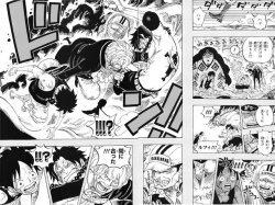 sableu:  ODA DREW SABO SAVING ACE AND LUFFY