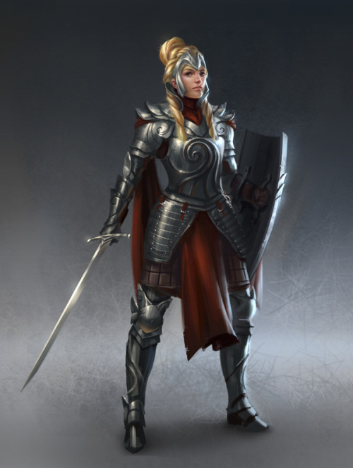 fuckyeahwarriorwomen:Queen of Stormhaven by NathanParkArt