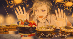 sayuyuu:    Happy Birthday Prompto! Eat all the cake you want today (and on every other day) 💕  