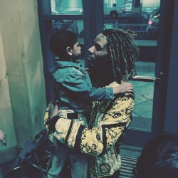 fettywap1738:  I be traveling so much but I still make a way thanks to my sons mother she brung him to see me after my show he was tired but he woke up when he saw me an I hate leaving him but this my job , this is really the hardest part about my job