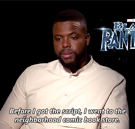 winston-duke:Then he brought out and pulled every single comic book that my character