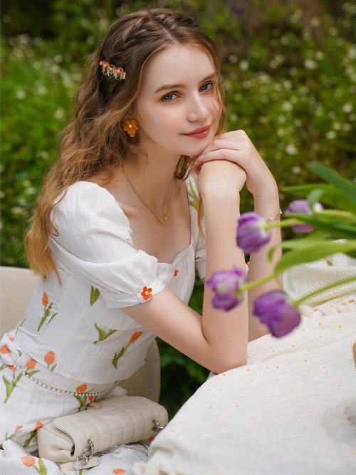 floral outfit