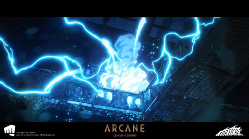  ARCANE | Silco’s Warehouse 3D Environment | Simon Magnan 