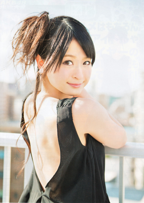 gekirena:  girls48:  BUBKA 2013.04 [Ogiso Shiori] GORGEOUS! *_*  Ogi-chan~  (●´&fora