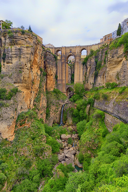 bluepueblo:  Bridge Canyon, Ronda, Spain photo via silvia 