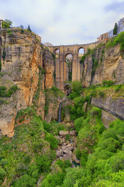 bluepueblo:  Bridge Canyon, Ronda, Spain