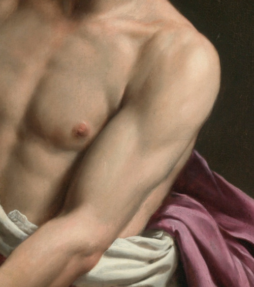 lindmaar:Alessandro Turchi, David with the Head of Goliath (detail)