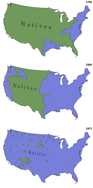 raychjackson:flowers-warm-winds:upvoteanthology:Recognized land claims by Native American tribes ove