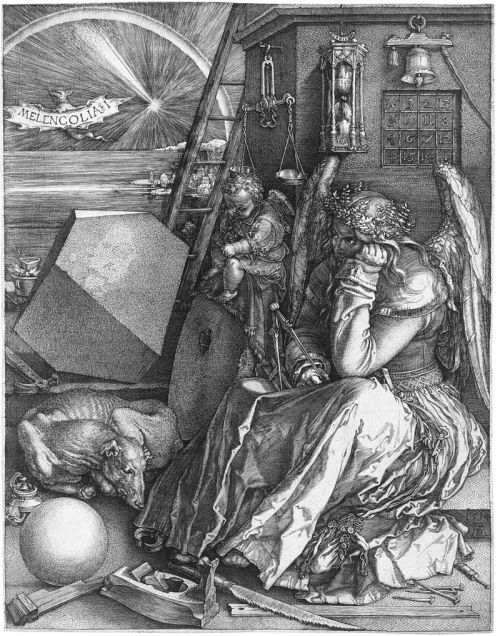Melencolia I ( melancholy I) Albrecht Dürer, 1514.