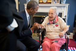 whitehouse:  &ldquo;If you see a veteran, go on up and shake their hand.&rdquo; —President Obama on Veterans Day  I&rsquo;m in active service . Airforce !