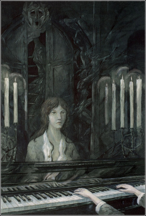 le-plus-beau-des-mensonges:  The Bloody Chamber and Other Stories, by Angela Carter Illustrated by I
