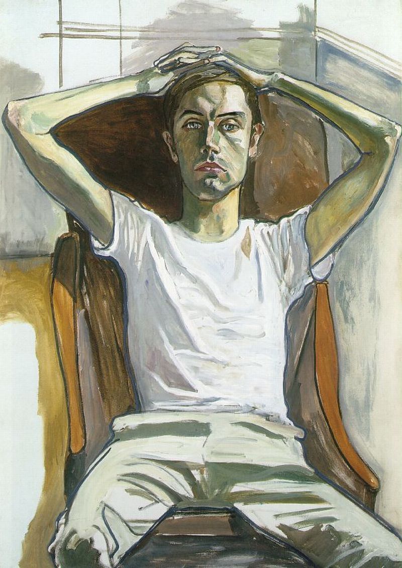 Neel, Alice [American Painter, 1900-1984]Hartley1965Oil on canvas50 x 36 in (127