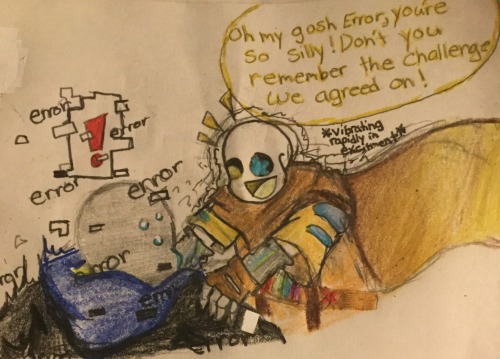 Part Two:To The Antivoid Error Vs Ink Comic!