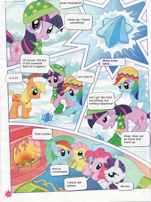 Official MLP comic from german magazine page 4Credit to Rike42 for translation