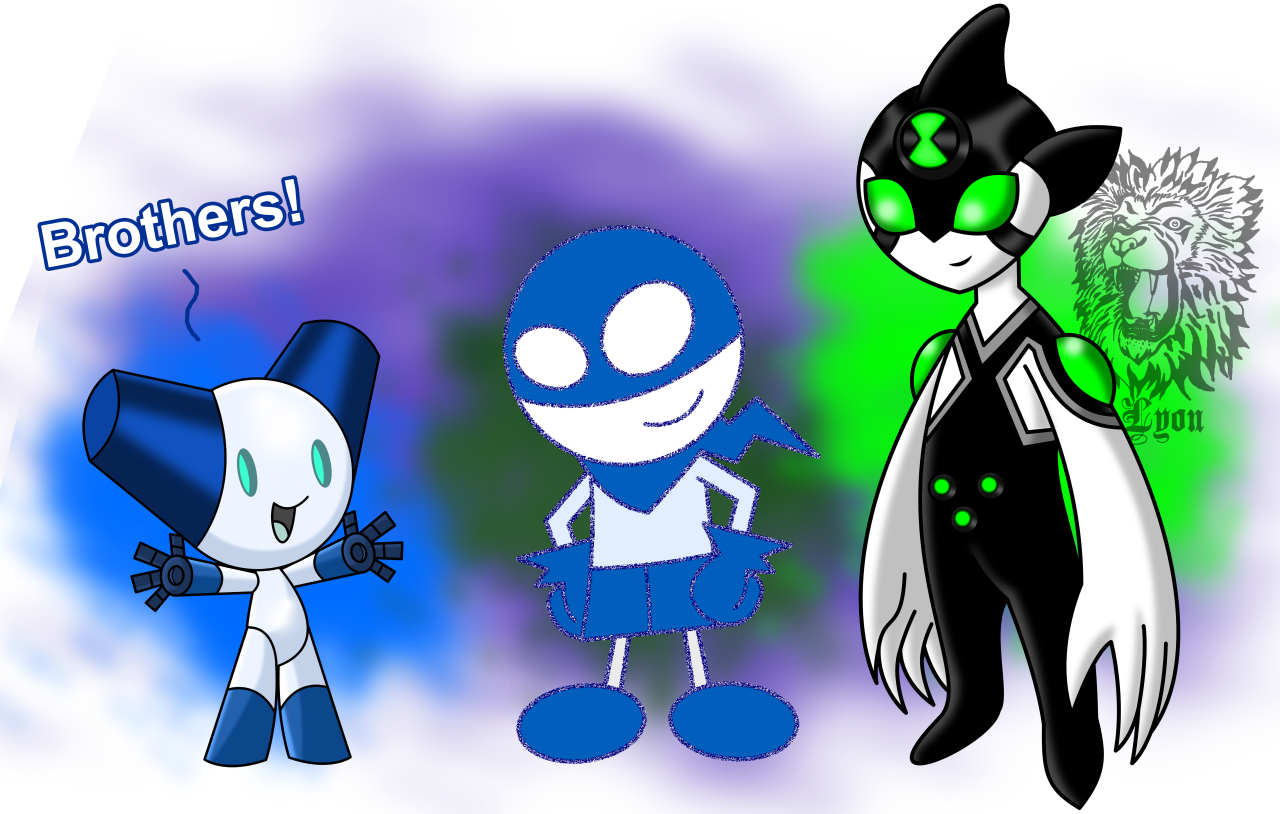 Cinderace Queen 🔥⚽️🐇 on X: dA link:  #Robotboy  along with his siblings: Robotgirl, Protoboy, & Bjornbot! 1 year since I  rejoined the fandom! <3  / X