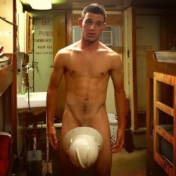 Now THAT is a HARD hat! Make YOUR dreams come true…  get hard and hold something up with your cock&hellip; then let me see! nudedreamscomingtrue.tumblr.com  http://livinglifewithderek.tumblr.com/ 