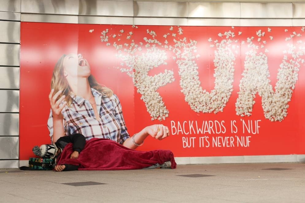 humansofnewyork:  Seen in the subway. 