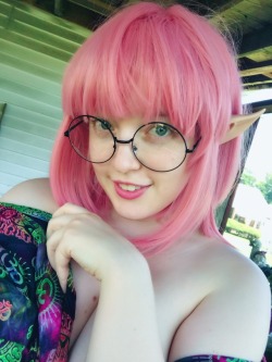 marshmallowmaximus:  Today I turned into a pink pixie heheh 