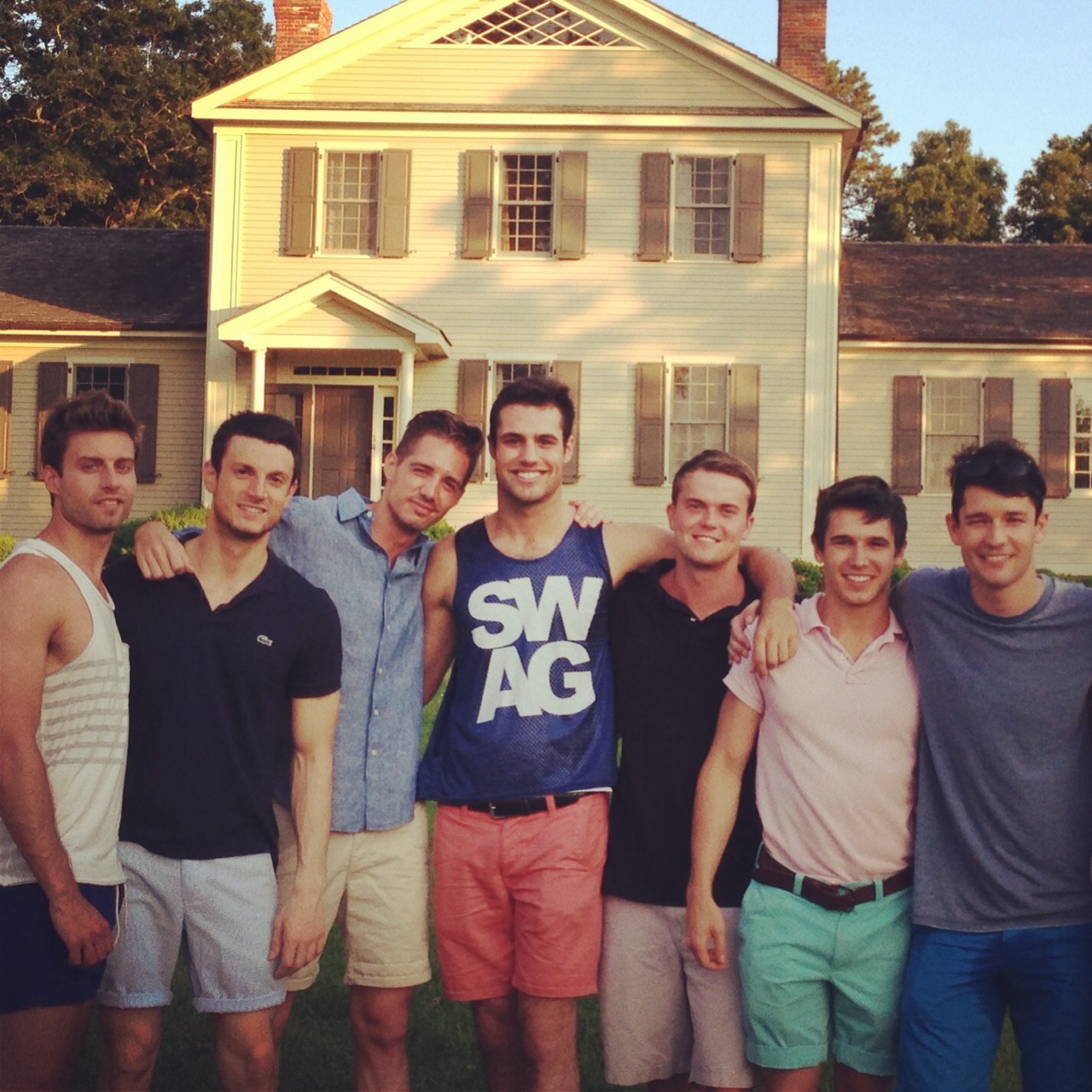 fraternallyyours:  fratrickstar:  The guy on the right totally peed himself.  Hey