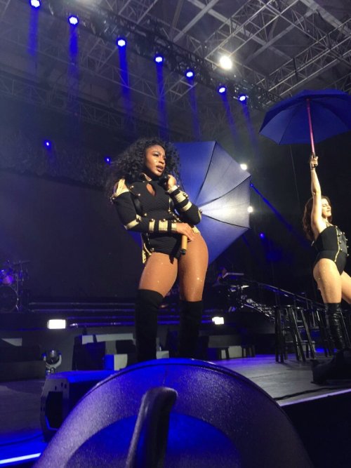 Normani on stage #727TourBoston
