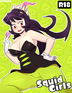 hotkeke1:  Filia the squid girl &lt;3A fake cover of a Doujinshi, would you like me to do this Doujinshi of Skullgirls ??&lt;3If you are interested in commissions or my other social networks check this links! :COMMISSIONS - TWITTER - KO-FI!