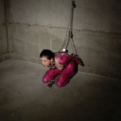 andrastephotography:Waiting #Reyja #Shackles #Bondage #PlasticWrap #Chains #Padlocks