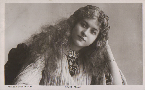lacedheartt: Edwardian Actress: Miss Maude Fealy (1883-1971). 
