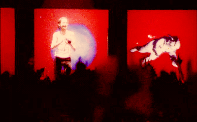 educazionesentimentale:  Dave Gahan taking pictures of the audience during “Never