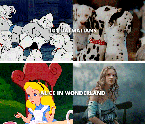 kevinfeiges:Disney’s Live-Action adaptations of their classic animated movies so far.