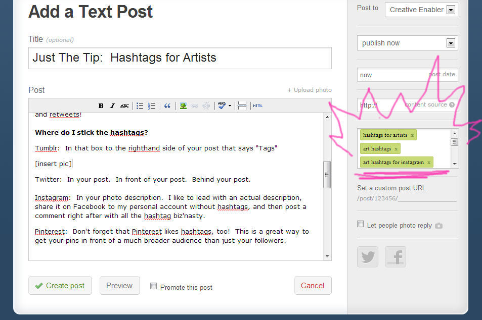 Best Hashtags for Artists  Online Art Lessons