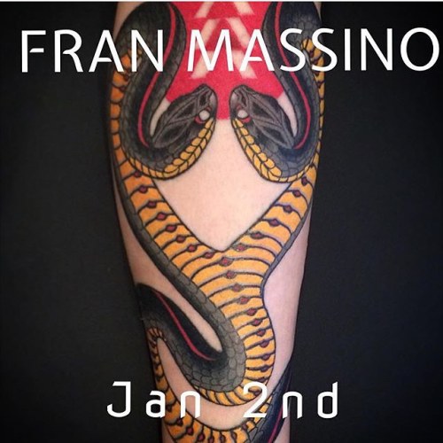 @franmassino will be guest spotting with us on Jan 2. Email fhmassino@gmail.com for bookings. #green