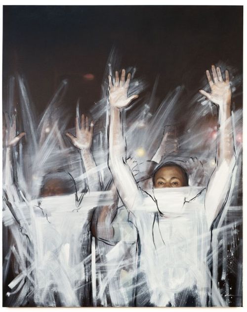 archatlas:   The Art of Titus Kaphar    Titus Kaphar was born in 1976 in Kalamazoo, Michigan. He currently lives and works between New York and Connecticut, USA. His artworks interact with the history of art by appropriating its styles and mediums. Kaphar