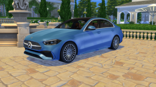 2022 Mercedes-Benz C-Class by LorySims Screenshots by @moderncrafterLive in the moment. Drive in the