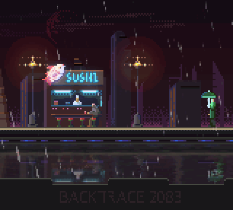 hareoki:   Indie scifi game in progress: “Backtrace 2083” Follow for updates @stateoffgames 