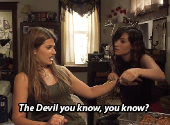 aryousavvy:&ldquo;I just came to bring you this…&rdquo;Carmilla is essentially a cat.