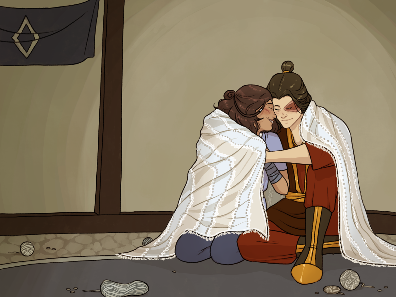 Katara And Zuko Are In Love — “what Do We Do Now” Katara Asked Tilting Her