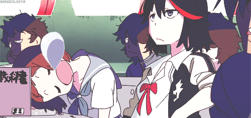 Ryuko has the patients of a saint <3