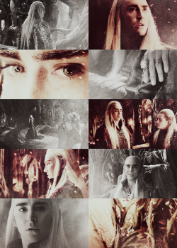 taurielsilvan:  thranduil requested by thranduilthegreat   &ldquo;Why did you do that? You promised to set him free.&rdquo; - &ldquo;And I did. I freed his wretched head from his miserable shoulders.&rdquo;  