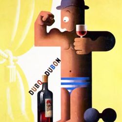Theradofthefag:  1920S Dubbonet Wine Advertising With A Bodybuildet Is Everything
