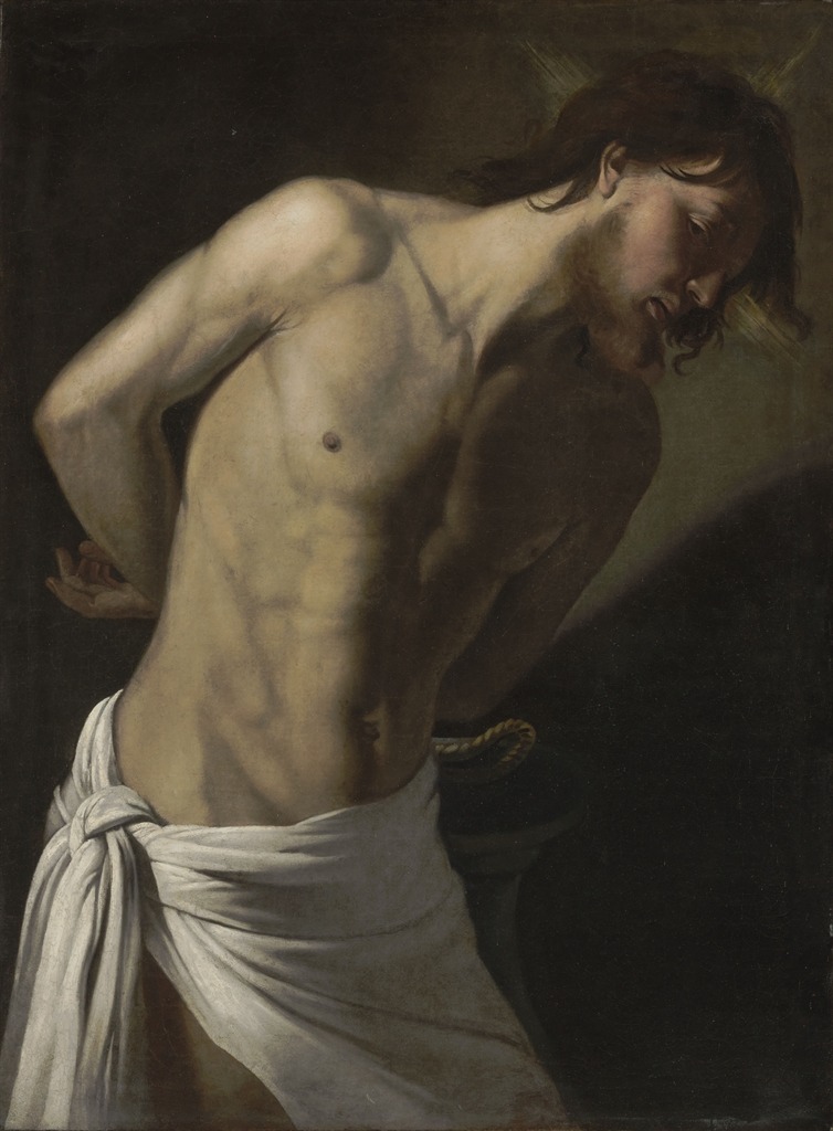 Giovanni Battista Caracciolo called Battistello, Christ at the Column, 17th century