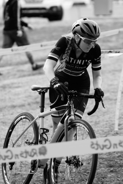 bunnyhoppingbarriers: Bridget Tooley dismounts before stairs run-up at Ruts n’ Guts in Broken Arrow,