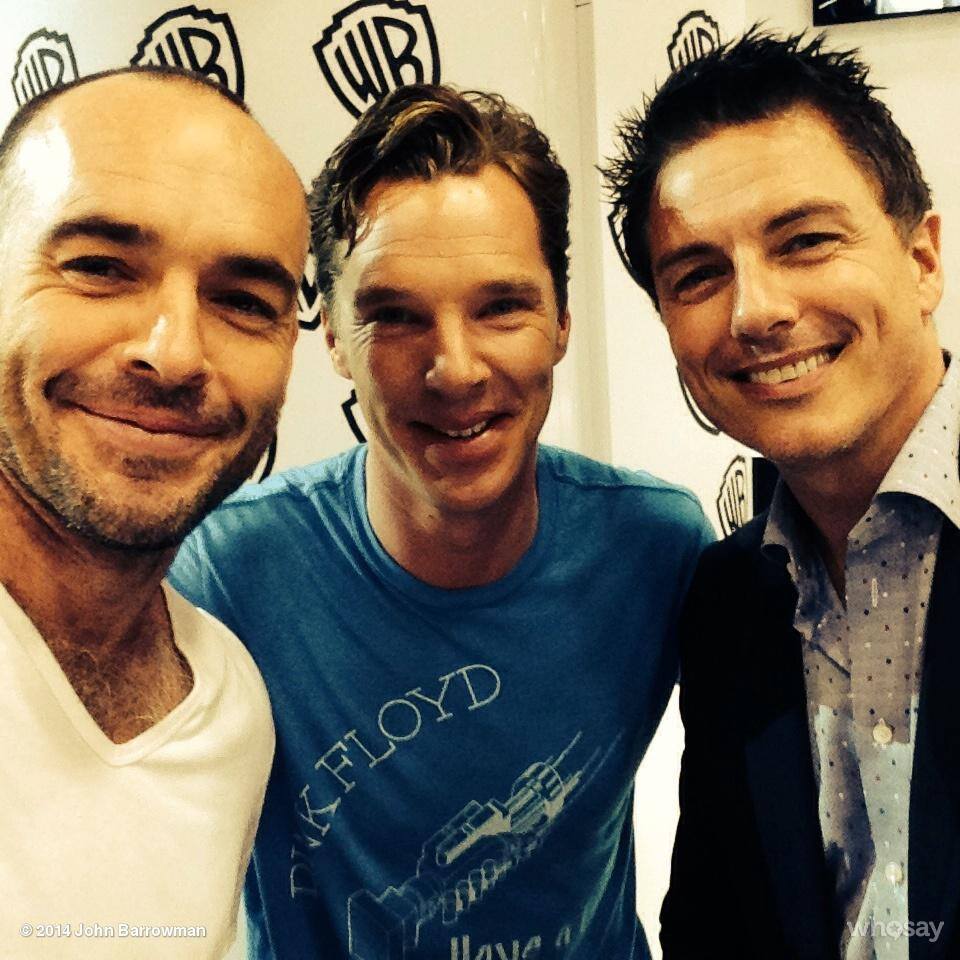 despair-fallen-angel:  John Barrowman oficial news… Comic Con… HE MEETS MISHA