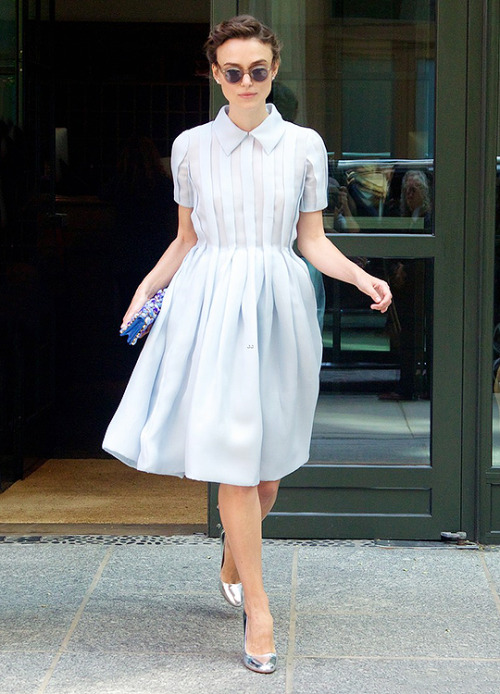 Keira Knightley in New York City, 2014.